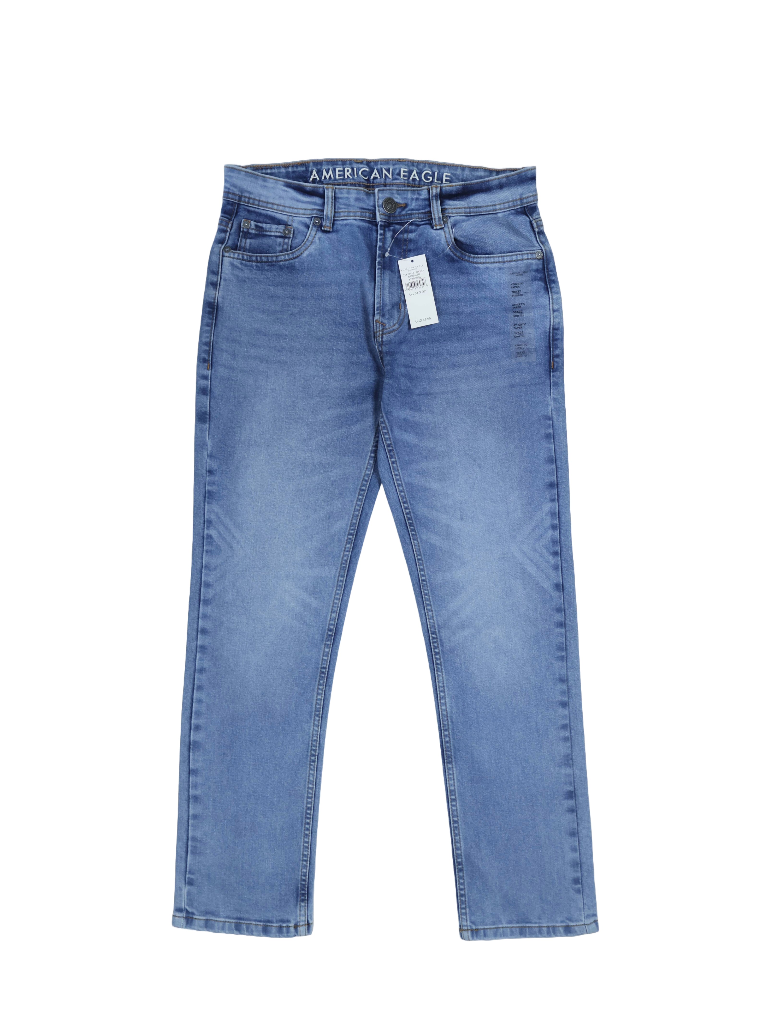 100% AE Light Blue 38 Size Only